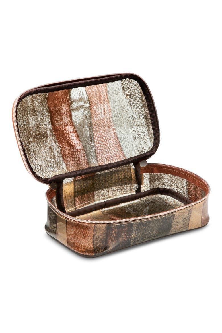Medium Makeup Case, Alternate, color, COBRA