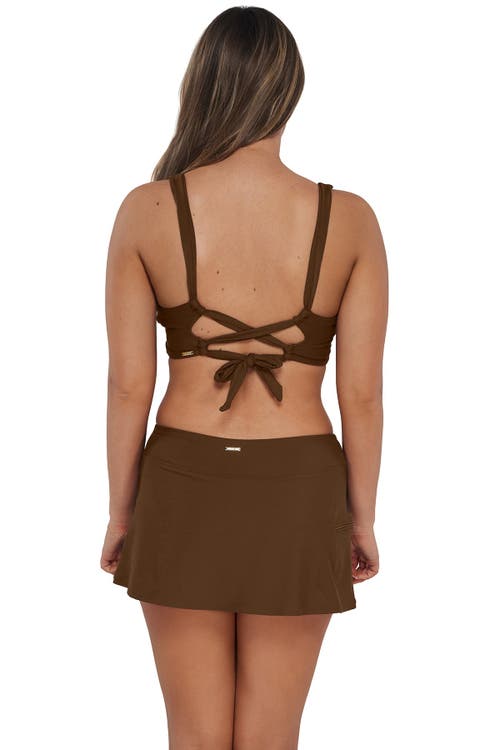 SUNSETS SUNSETS SPORTY SWIM SKIRT BOTTOMS