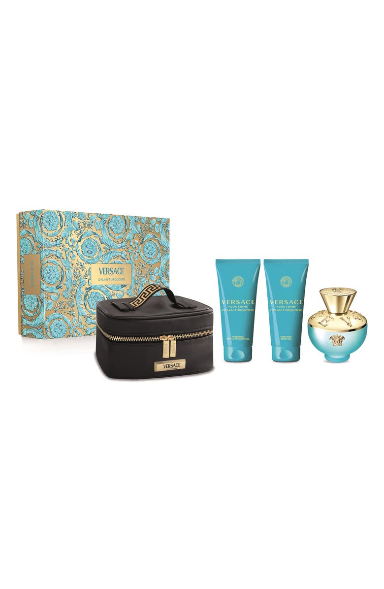 Versace Dylan Turquoise Eau de Toilette Gift Set $188 Value, Main, color,