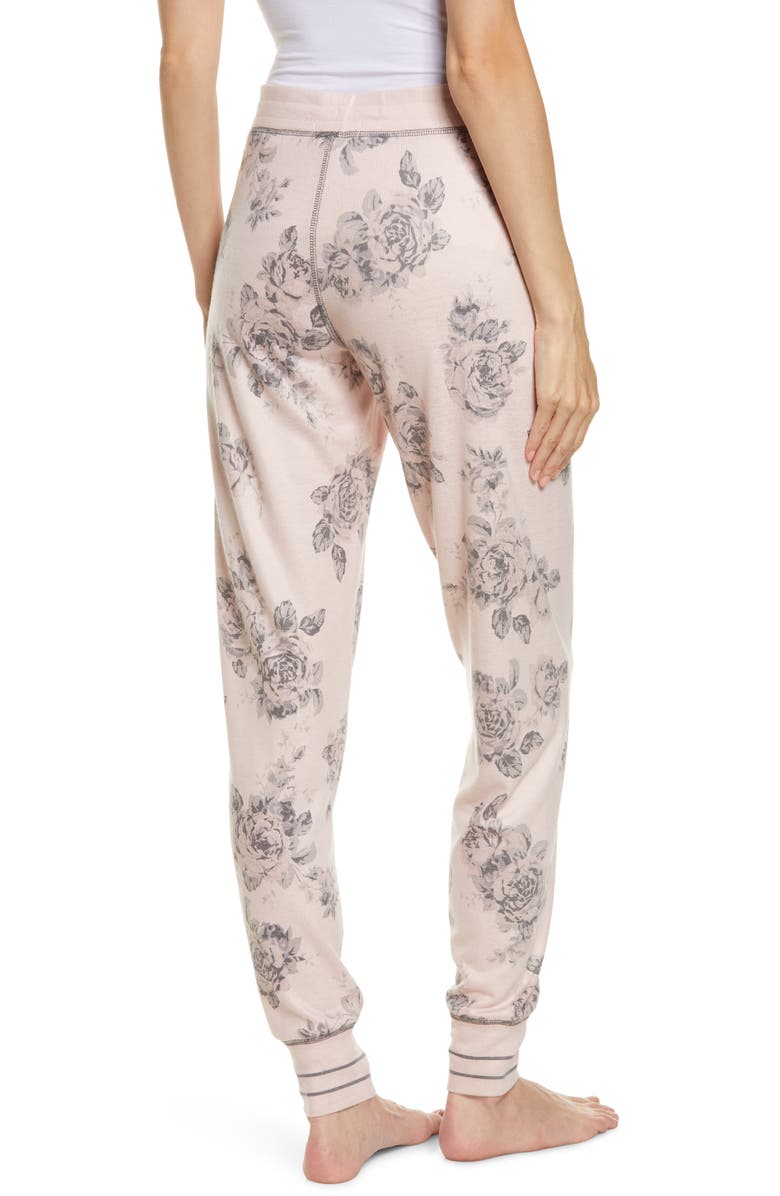 PJ Salvage La Vie en Rose Pajama Pants, Alternate, color, Pink Clay
