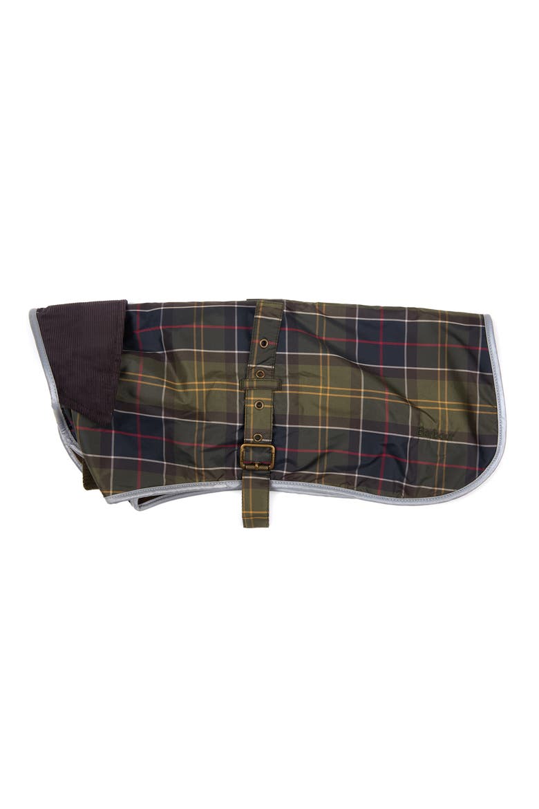 Waterproof Tartan Dog Coat, Main, color, CLASSIC