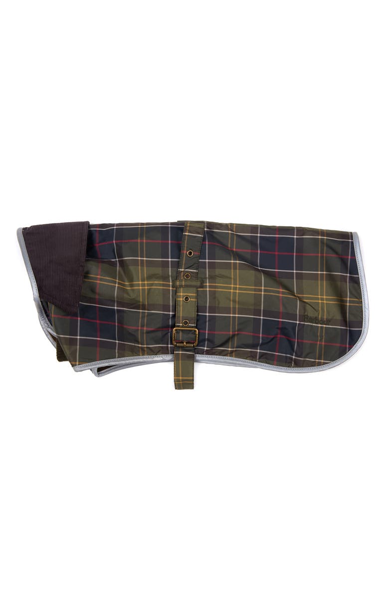 Barbour Waterproof Tartan Dog Coat, Main, color,