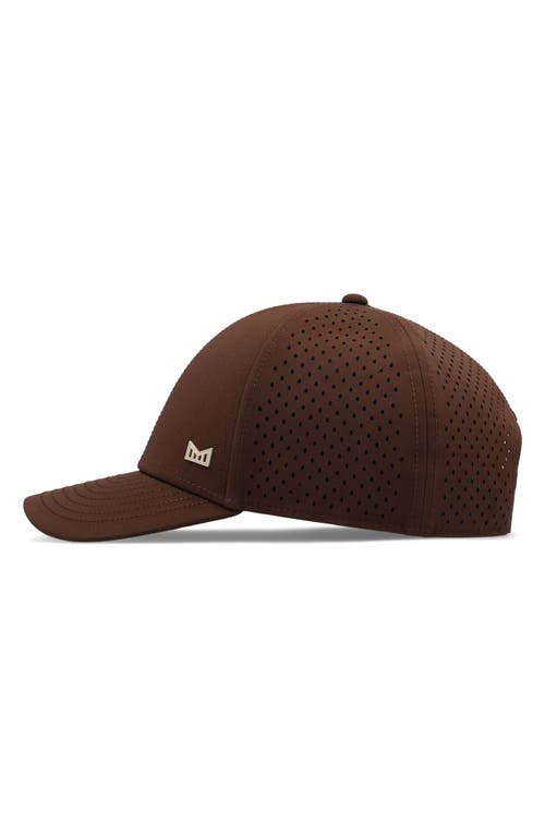 Melin A-game Hydro Icon Performance Snapback Ball Cap In Brown