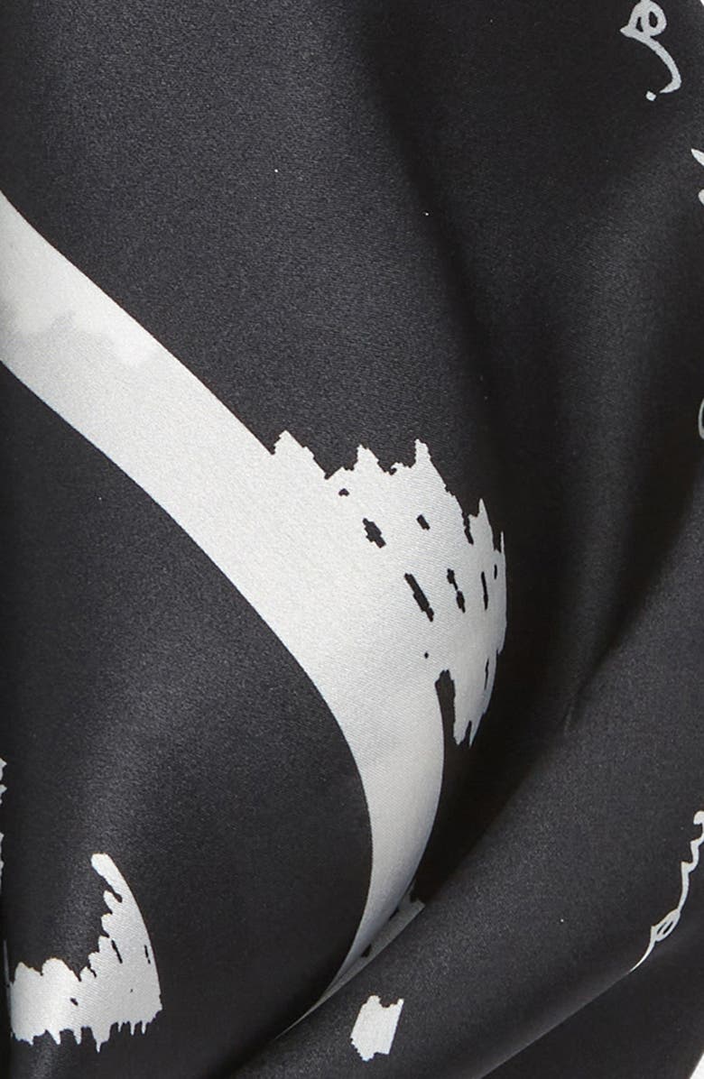 LITA by Ciara Animal Print Bandana Scarf, Alternate, color,