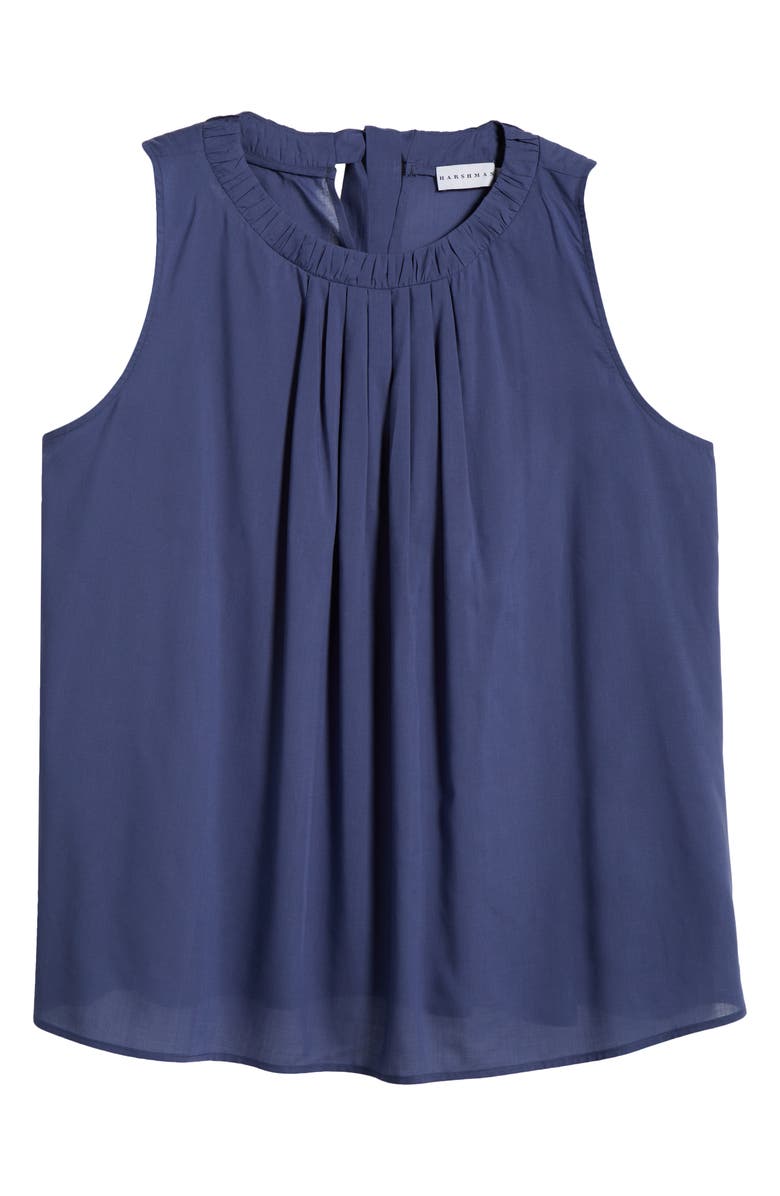 HARSHMAN Ciri Sleeveless Tencel<sup>®</sup> Top, Alternate, color, Rhythm Blue