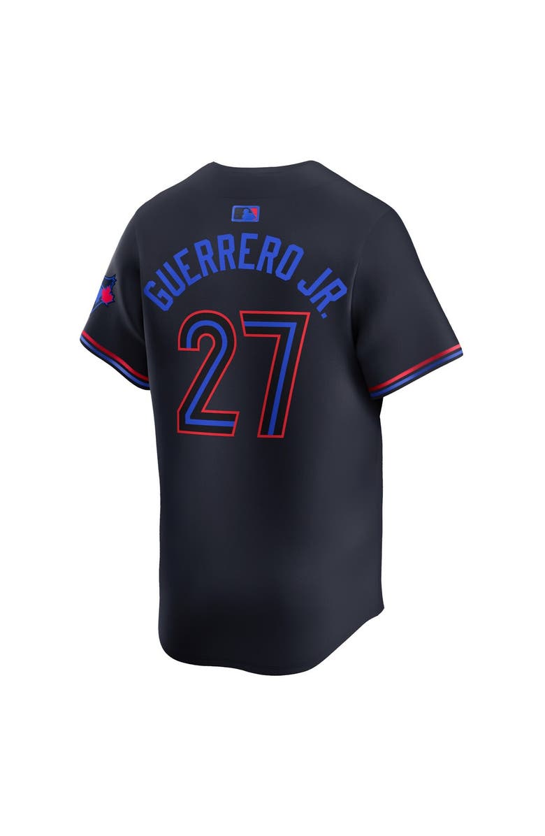 Nike Men's Nike Vladimir Guerrero Jr. Black Toronto Blue Jays 2024 City Connect Limited Player Jersey, Alternate, color, Black