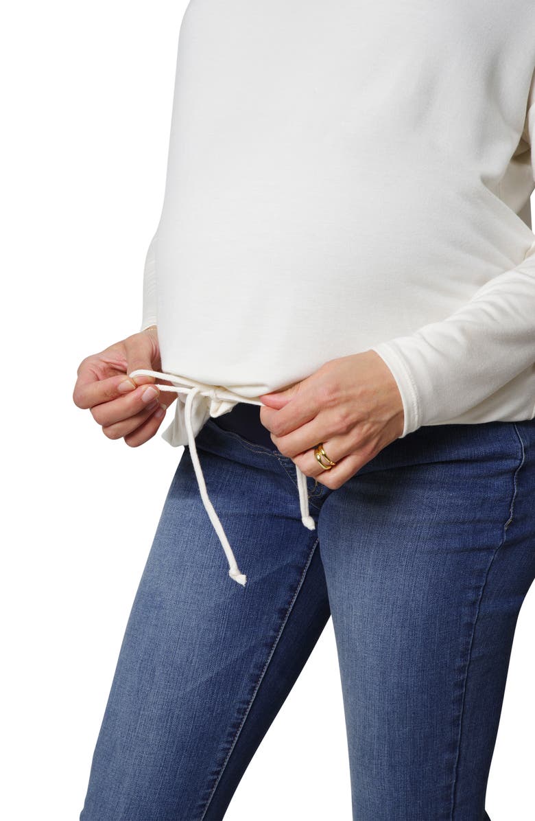 Ingrid & Isabel<sup>®</sup> Drape Maternity Pullover, Alternate, color,
