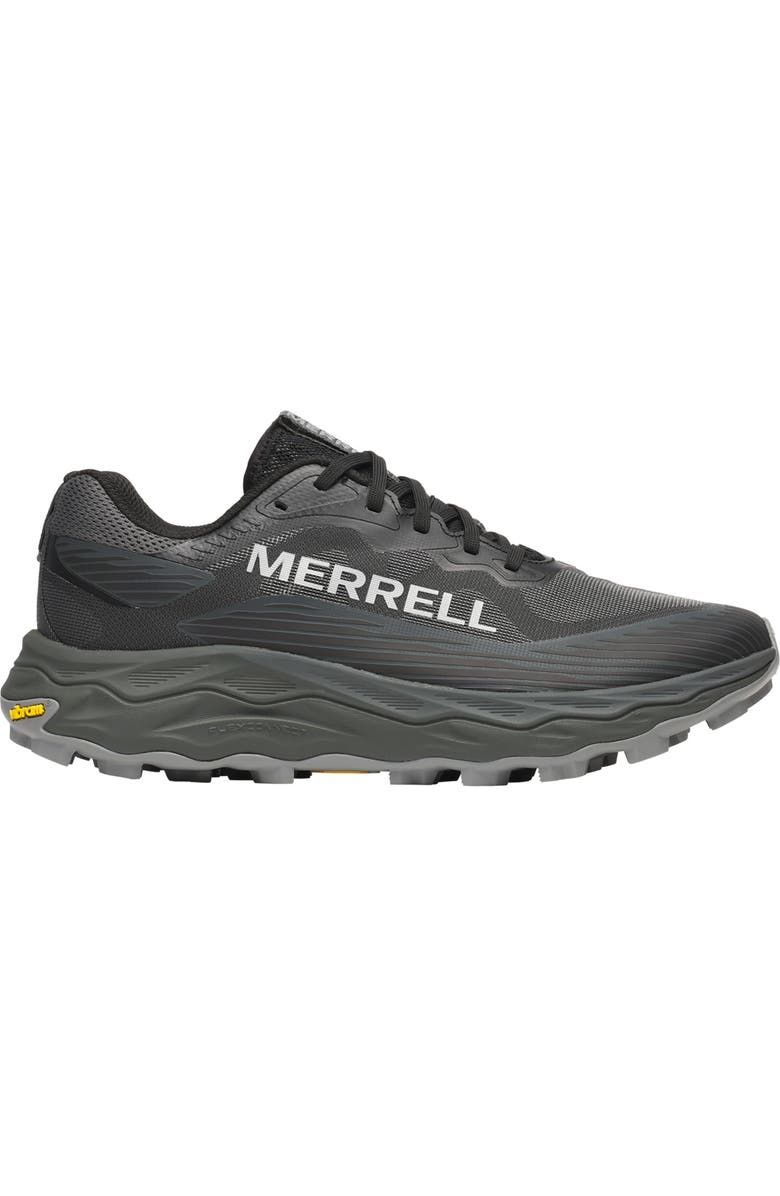 Merrell Agility Peak 6 Trail Running Shoe, Alternate, color, Black