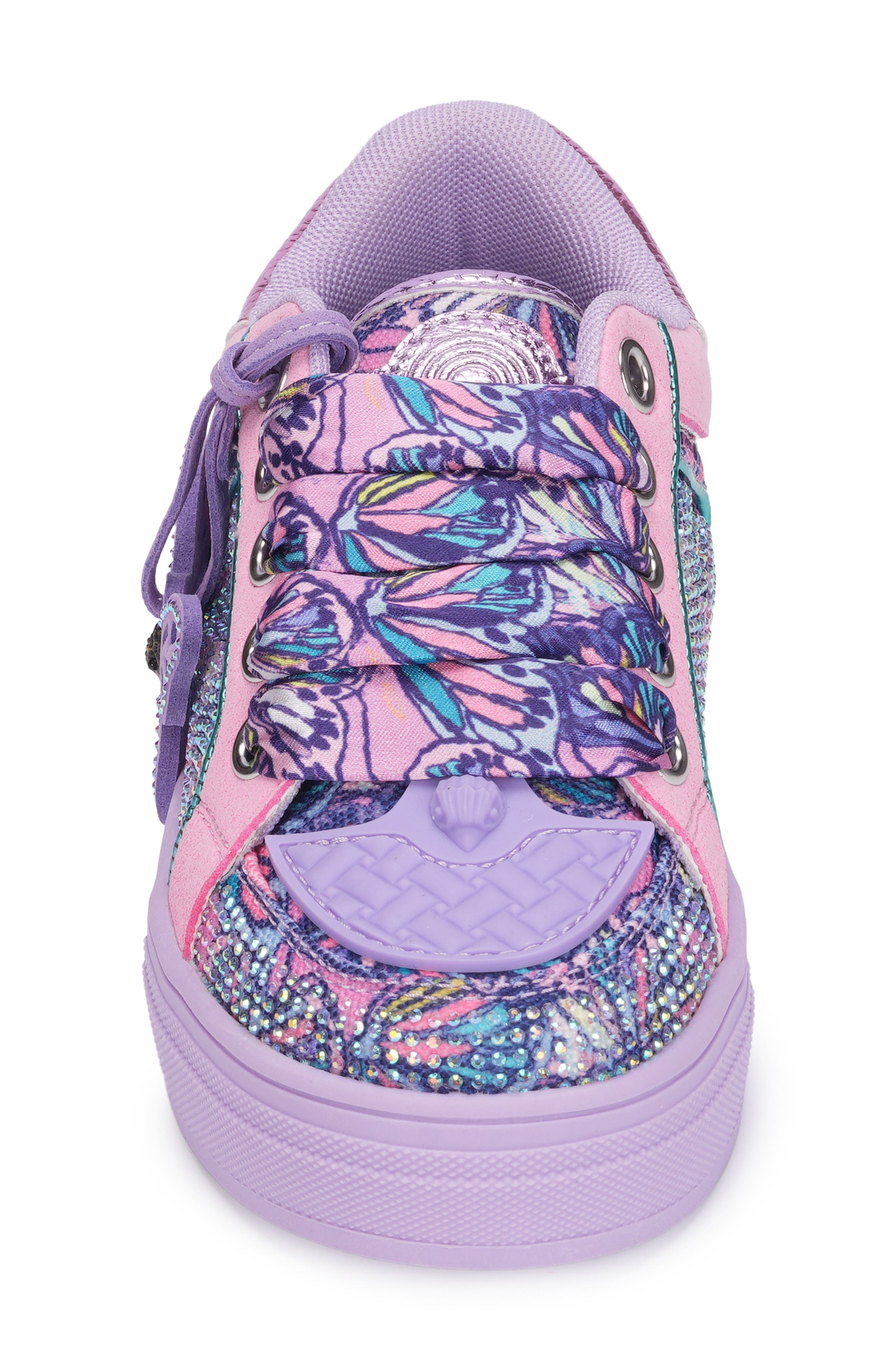 Kids' Mini Southbank Tag Sneaker, Alternate, color, PURPLE MULTI