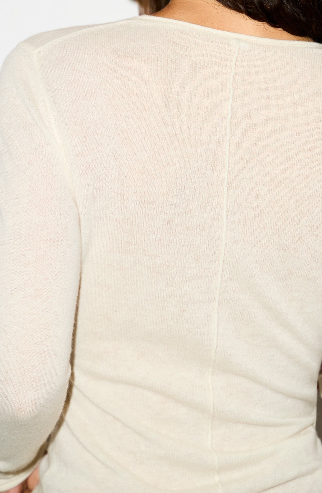 Featherweight Cashmere Long Sleeve Top - image 2
