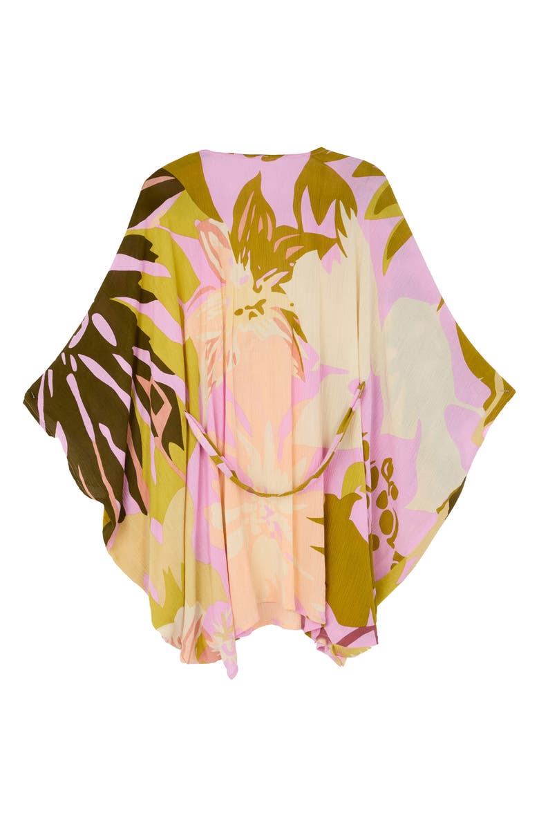 SAACHI Floral Caftan, Alternate, color, Pink
