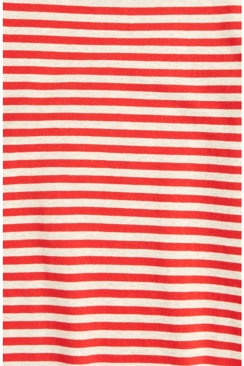 Stripe Long Sleeve Shirt, Alternate, color, BEIGE OATMEAL MD HTR- RED STP