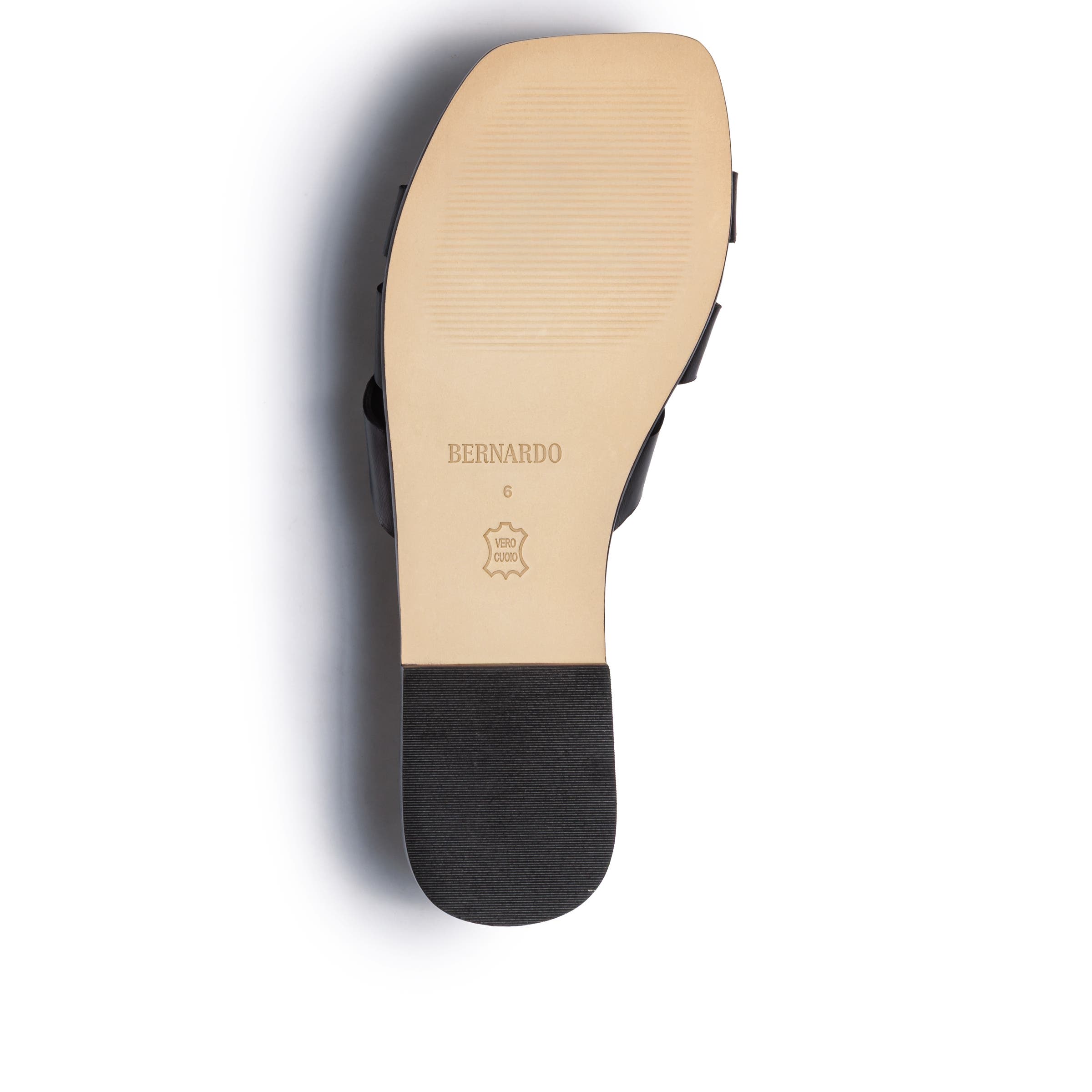 Bernardo Footwear Oxford Flat Sandal, Alternate, color, Black