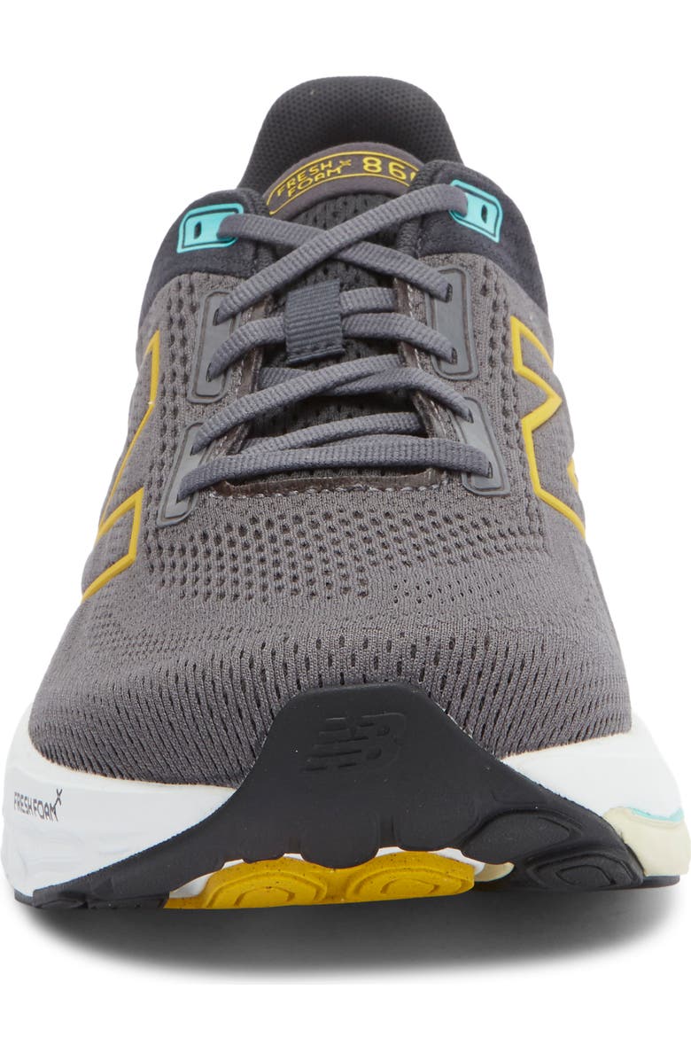 New Balance 860 Running Shoe, Alternate, color, Magnet/ Ginger Lemon