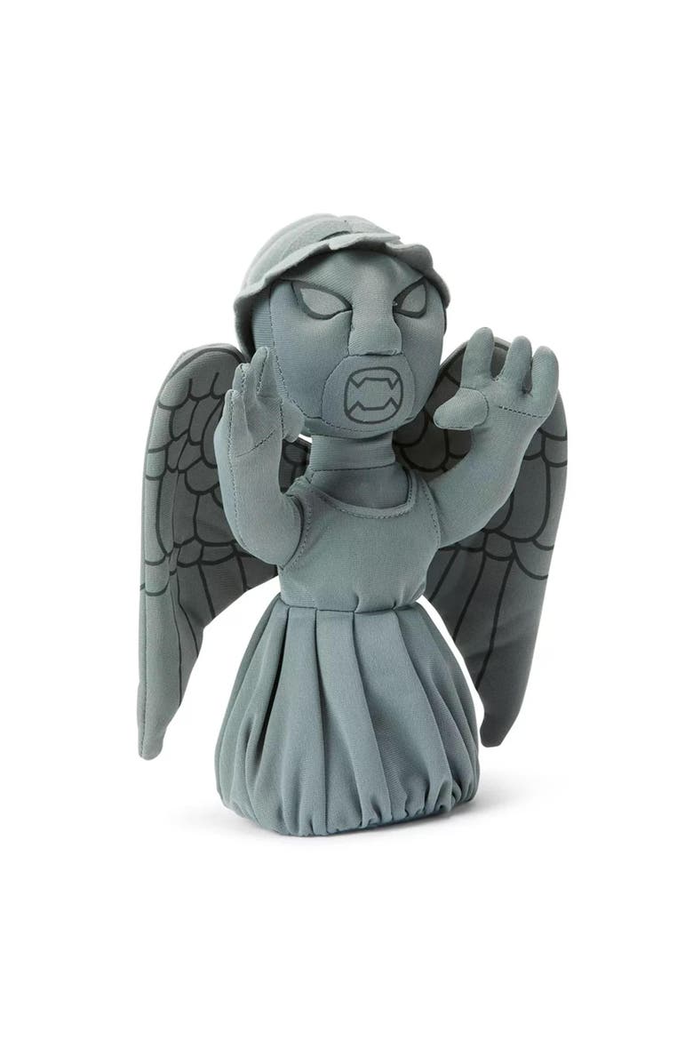 Doctor Who 9" Weeping Angel Plush With Sound - Talking Soft Toy, Alternate, color, Grey