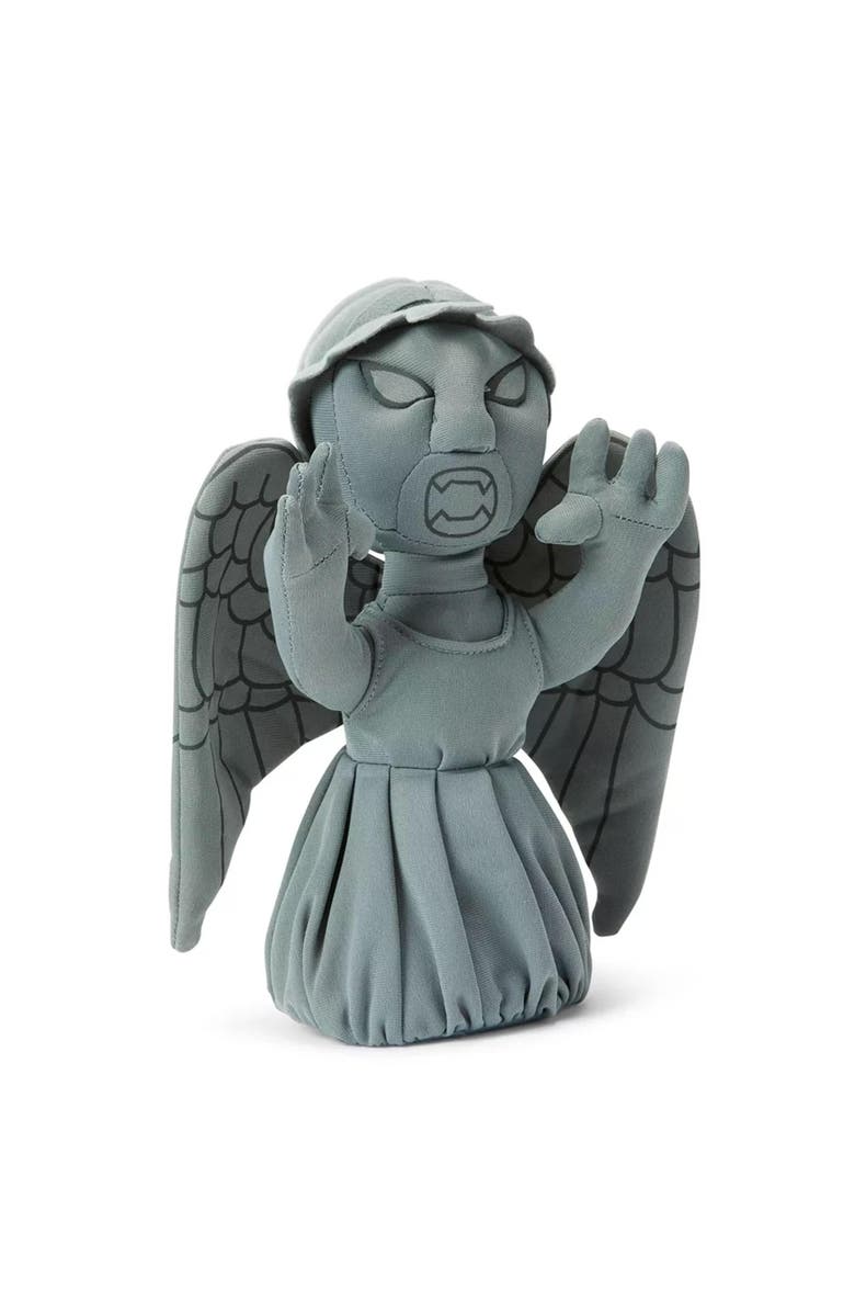 Toynk Doctor Who 9" Weeping Angel Plush With Sound - Talking Soft Toy, Alternate, color, Grey