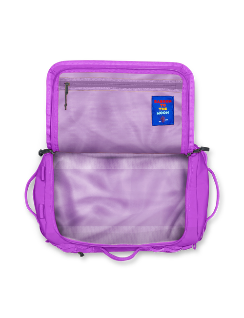 Baboon To The Moon Go-bag Duffle Mini 32l In Purple