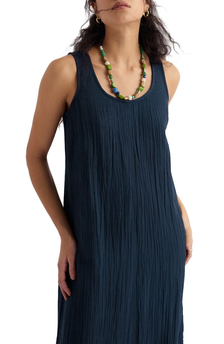 Seasalt Cornwall Helleborne Sleeveless Organic Cotton Dress, Alternate, color,