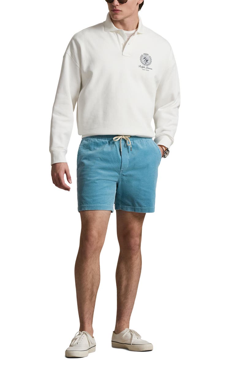 Polo Ralph Lauren Prepster Corduroy Shorts, Alternate, color, Blue Note