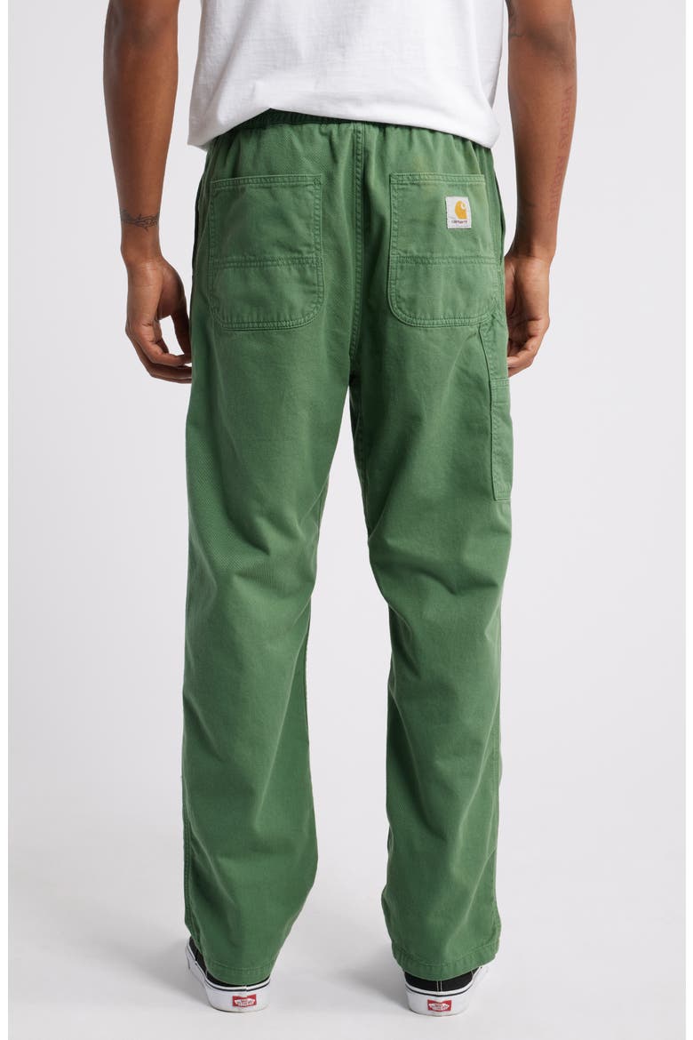 Flint Straight Leg Twill Pants, Alternate, color, DUCK GREEN GARMENT
