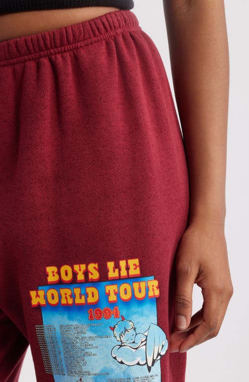 Boys Lie Wolrd Tour Round 2 Kimmy Graphic Sweatpants