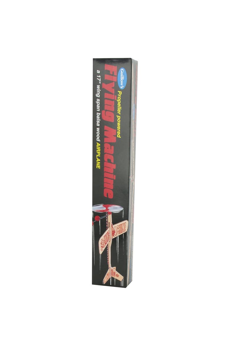 Balsa Wood Flying Machine Kit, Alternate, color, Multicolored