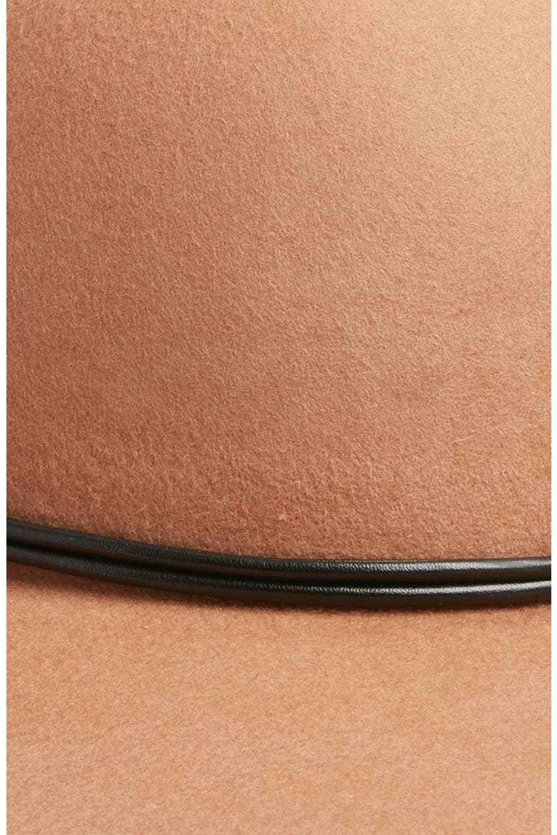 Wide Brim Wool Floppy Hat, Alternate, color, CAMEL COMBO
