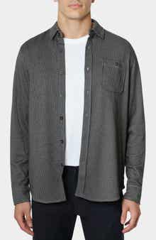 Robert Graham Bressett Houndstooth Knit Button-Up Shirt