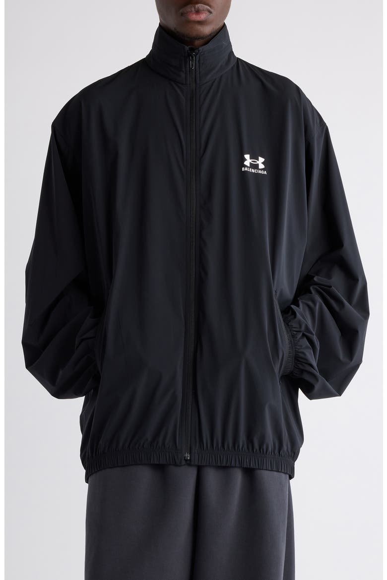 Balenciaga x Under Armour® Oversize Logo Windbreaker (Men) | Nordstrom