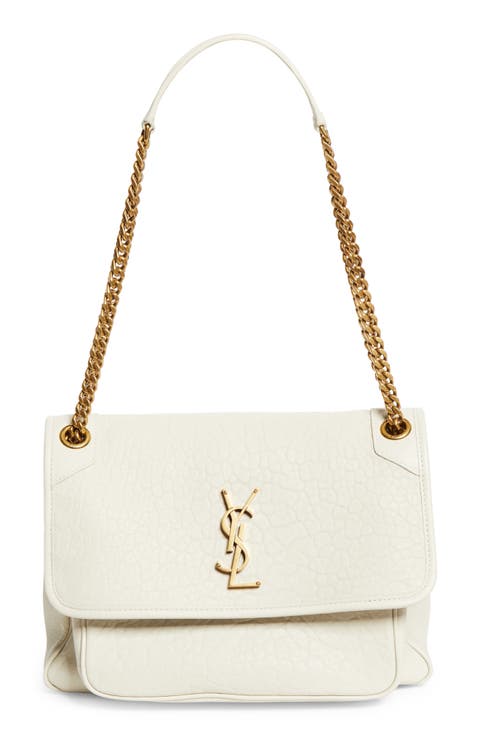 Medium Niki Leather Shoulder Bag