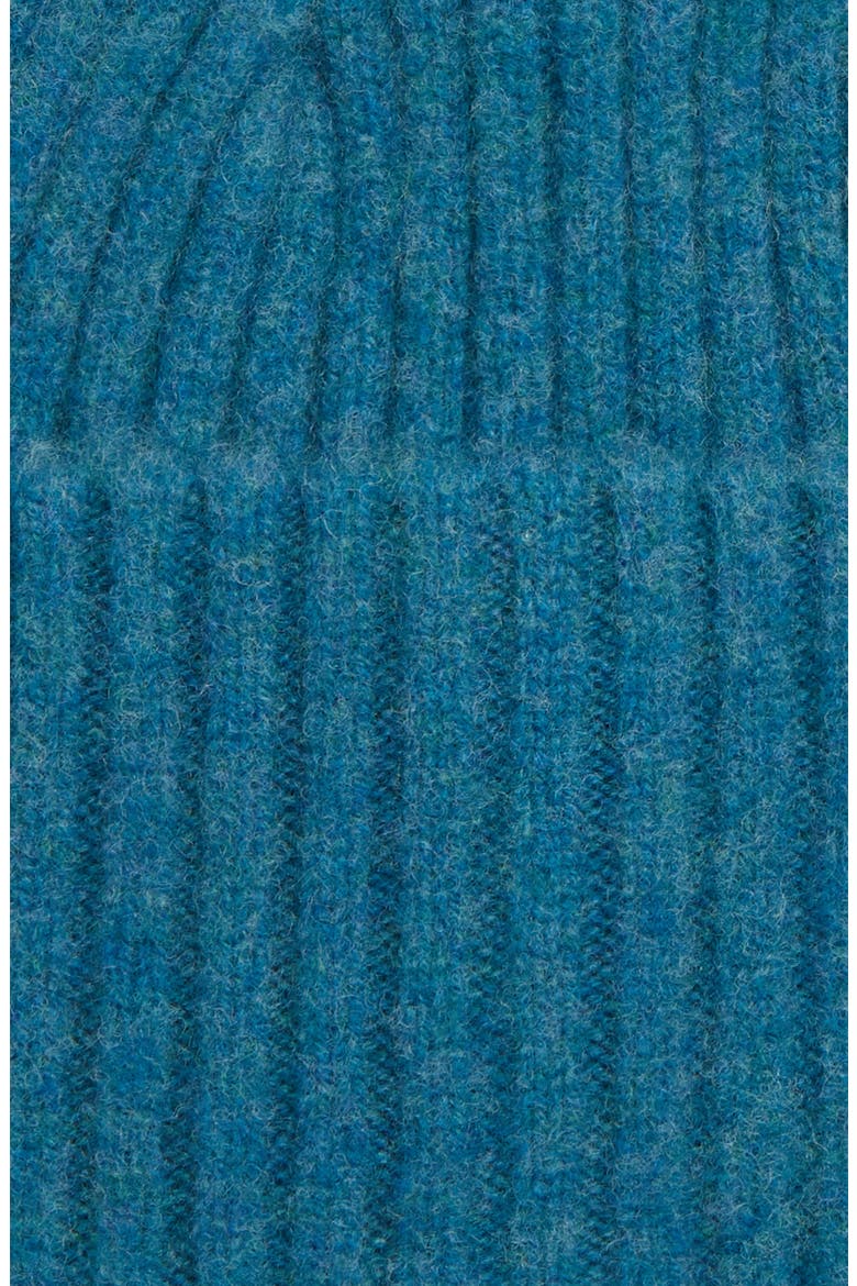 Drakes Brushed Wool Beanie, Alternate, color, BLUE