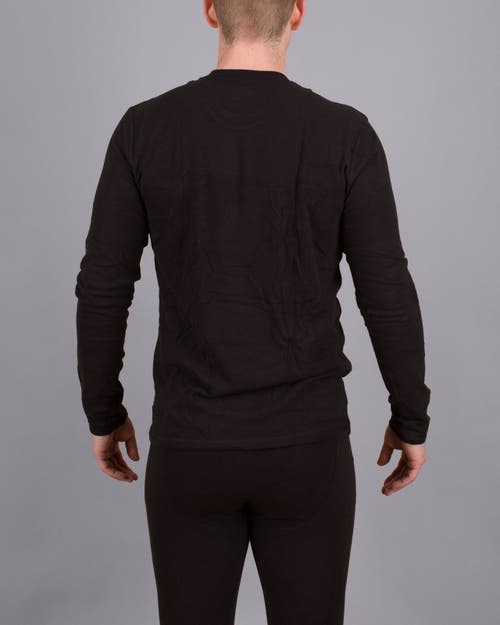 Watson's Xt Heat Long Sleeve Thermal Crew In Black