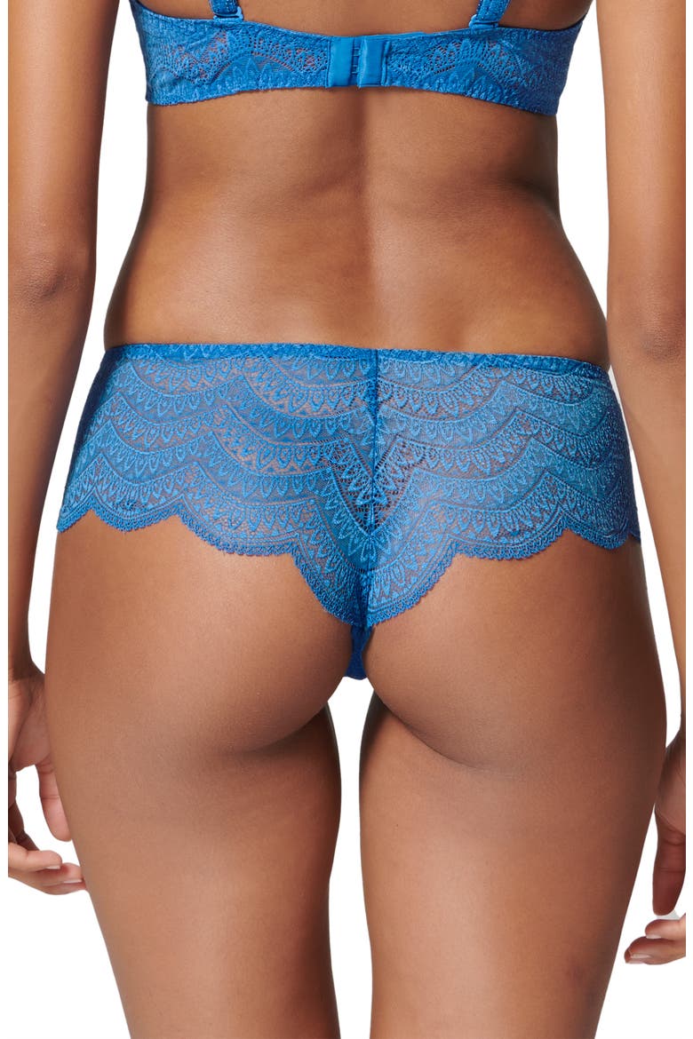 Karma Lace Boyshorts, Alternate, color, MYOSOTIS BLUE
