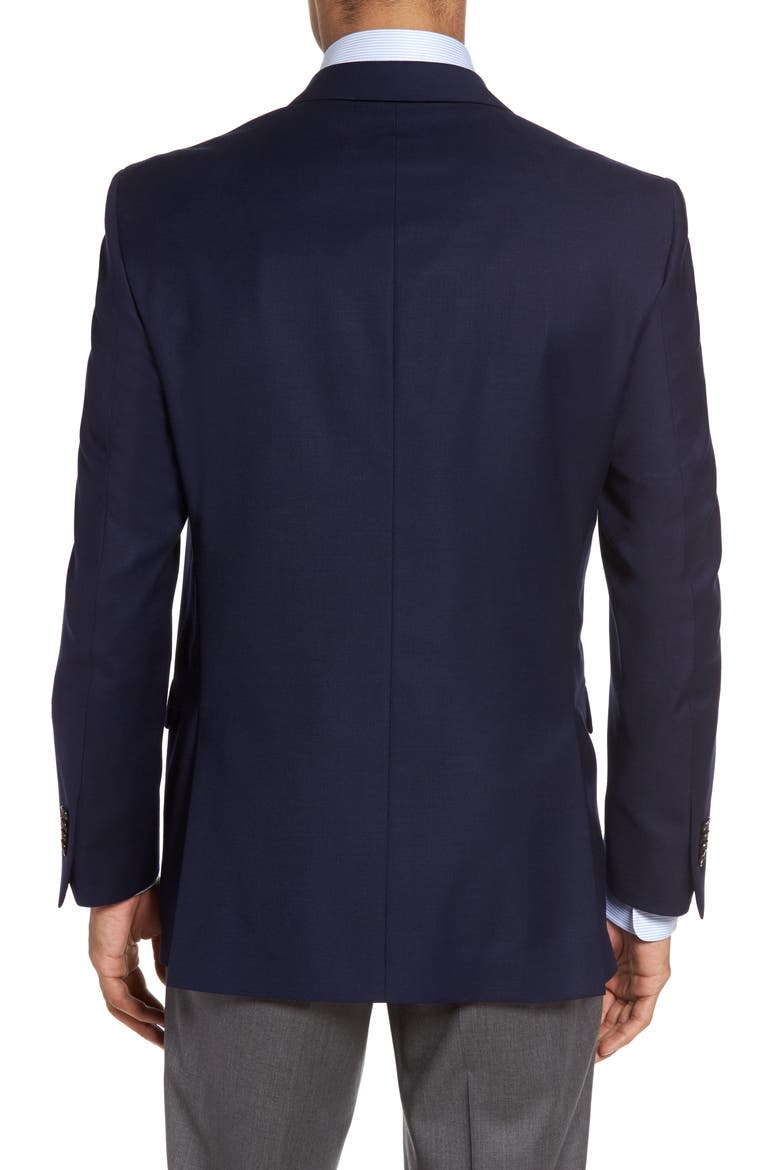Flynn Classic Fit Navy Wool Sport Coat, Alternate, color, NAVY