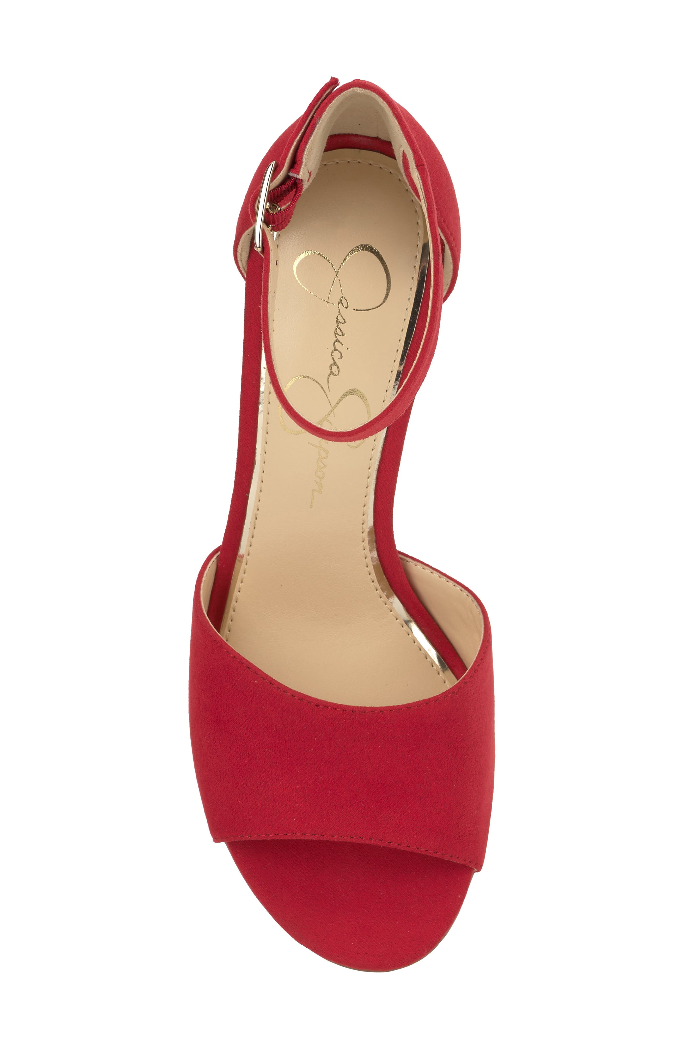 Sherron Sandal, Alternate, color, RED MUSE