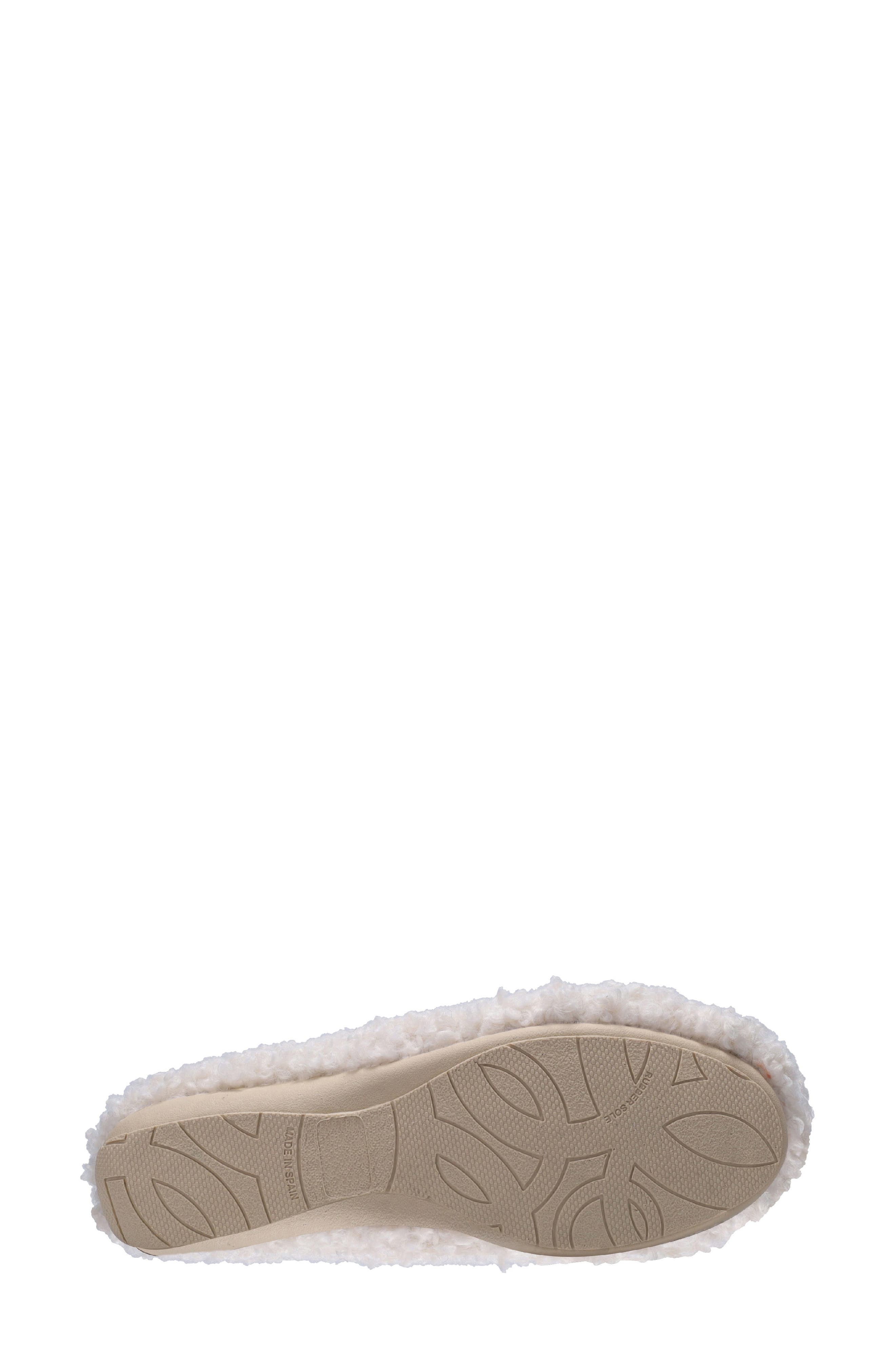 Teddy Wool Slipper, Alternate, color, IVORY