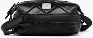 MCM Small Aren Crossbody in Diamond Quilted Leather