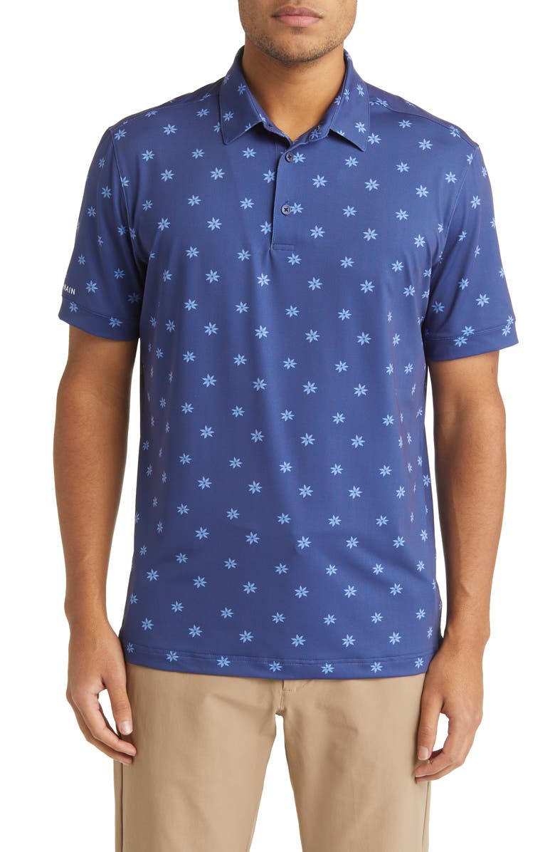 Mizzen+Main Versa Floral Performance Golf Polo, Main, color,