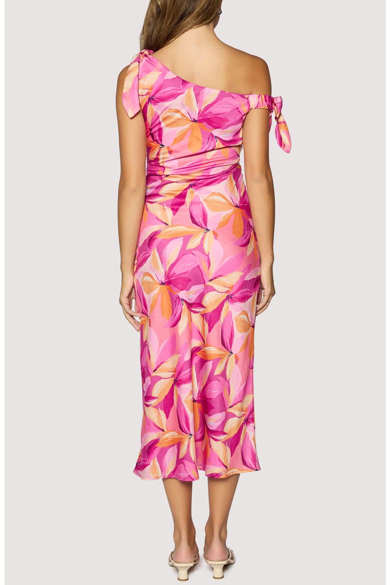 Seville Blossom Maxi Dress, Alternate, color, PINK-ORANGE-FLORAL