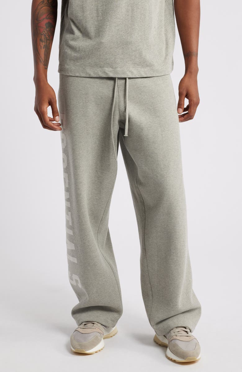 Fear of God Essentials Relaxed Fit Cotton Blend Sweatpants, Main, color, 