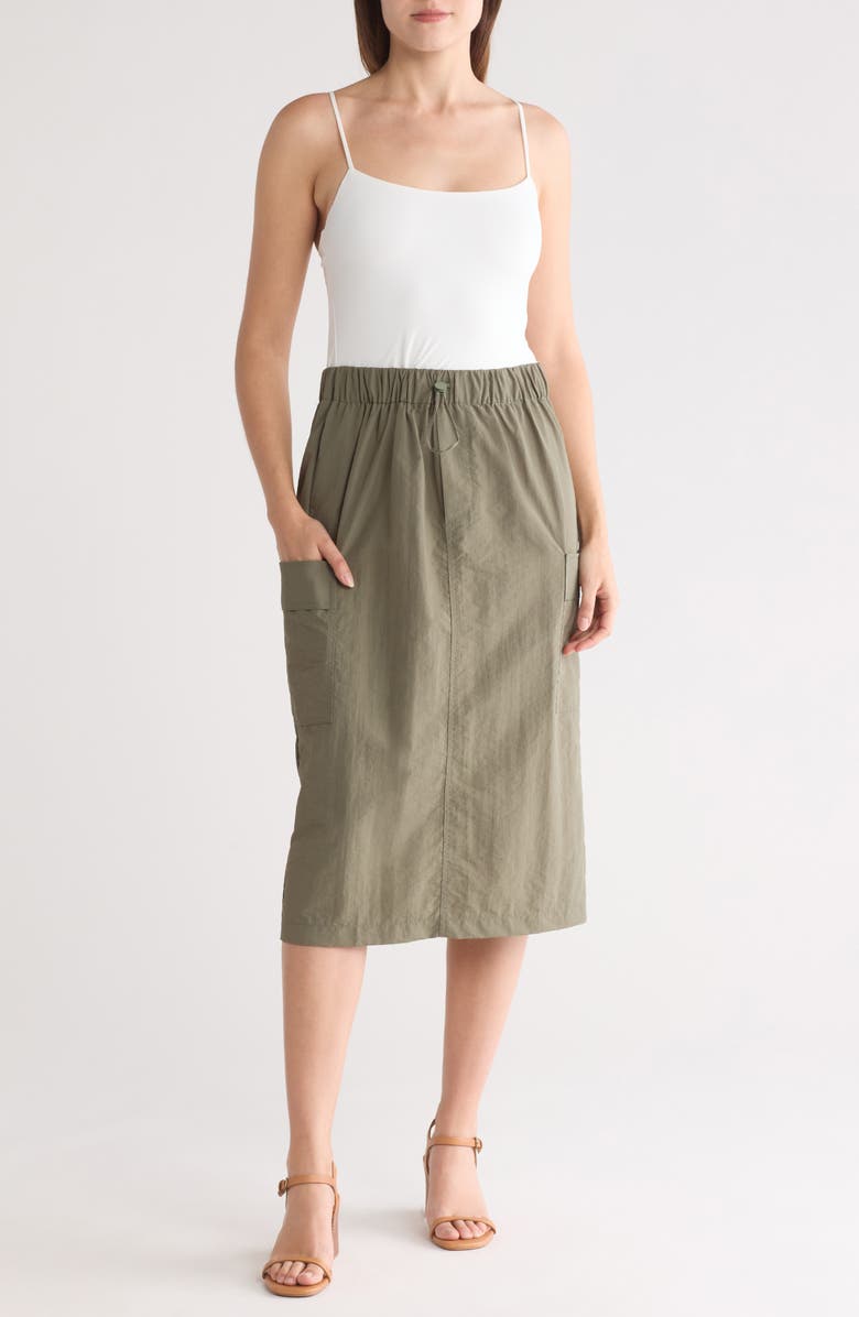 Lush Cargo Midi Dress, Main, color, 