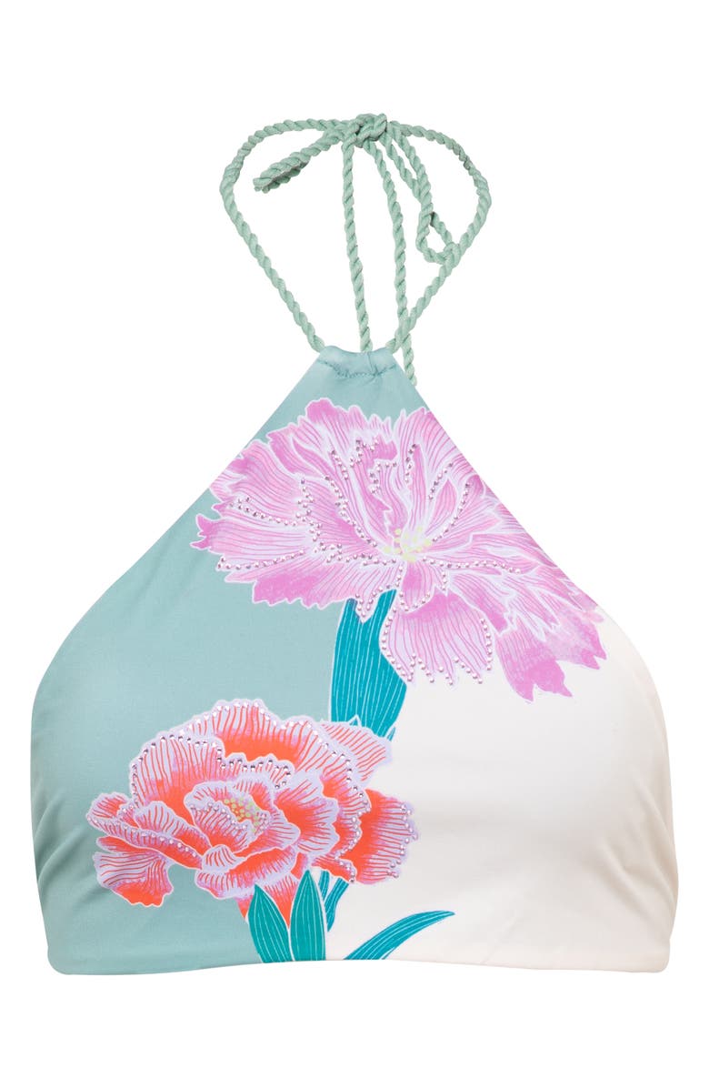 Maaji Eden Rae Reversible Halter Bikini Top, Alternate, color, 