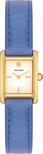 大人気！ Tory Burch トリーバーチ ELEANOR BLUE Leather Watch Womens Wristwatch TORY BURCH THE ELEANOR TBW1065 Leather