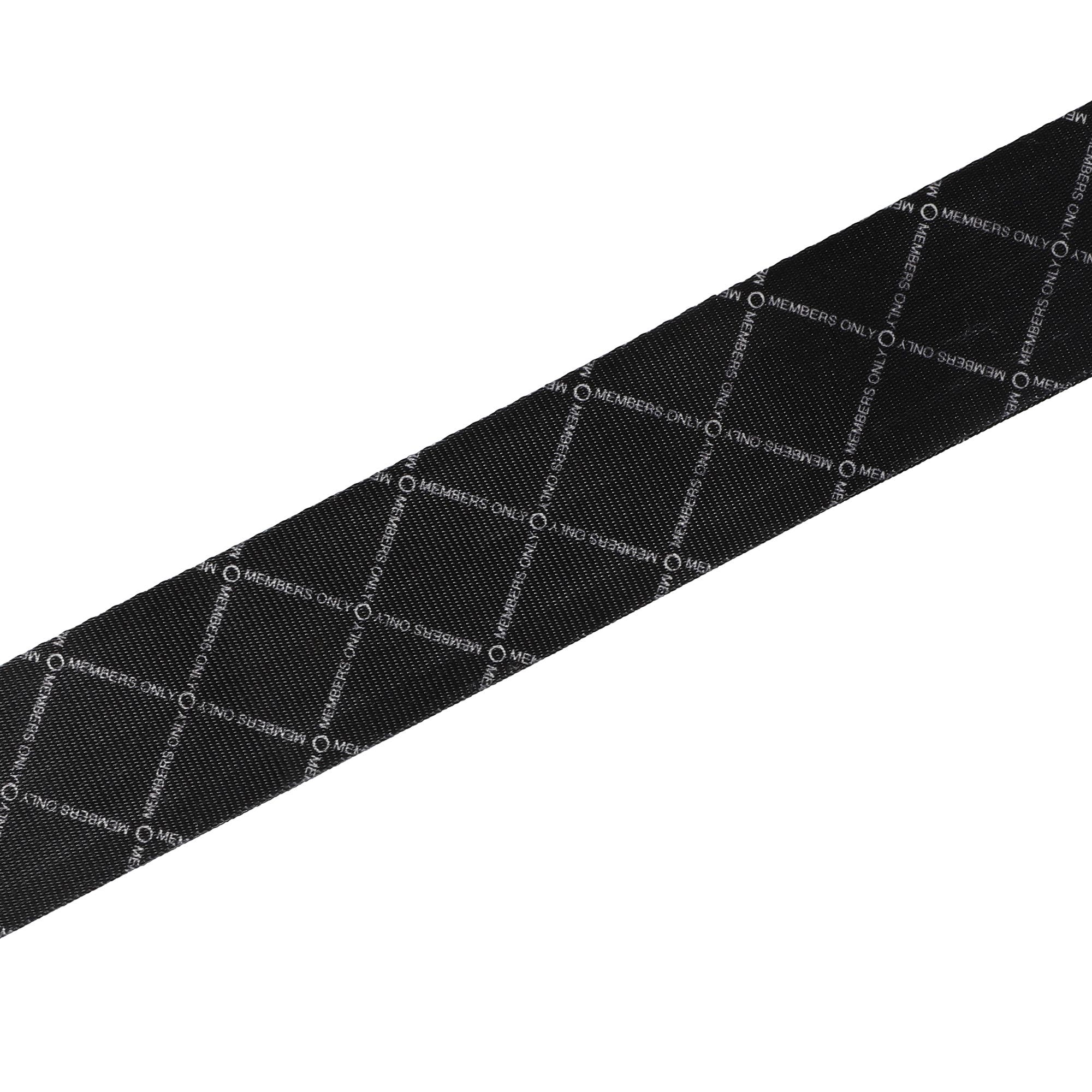 Members Only Adjustable Luggage Strap with Combination Lock, Alternate, color, Black