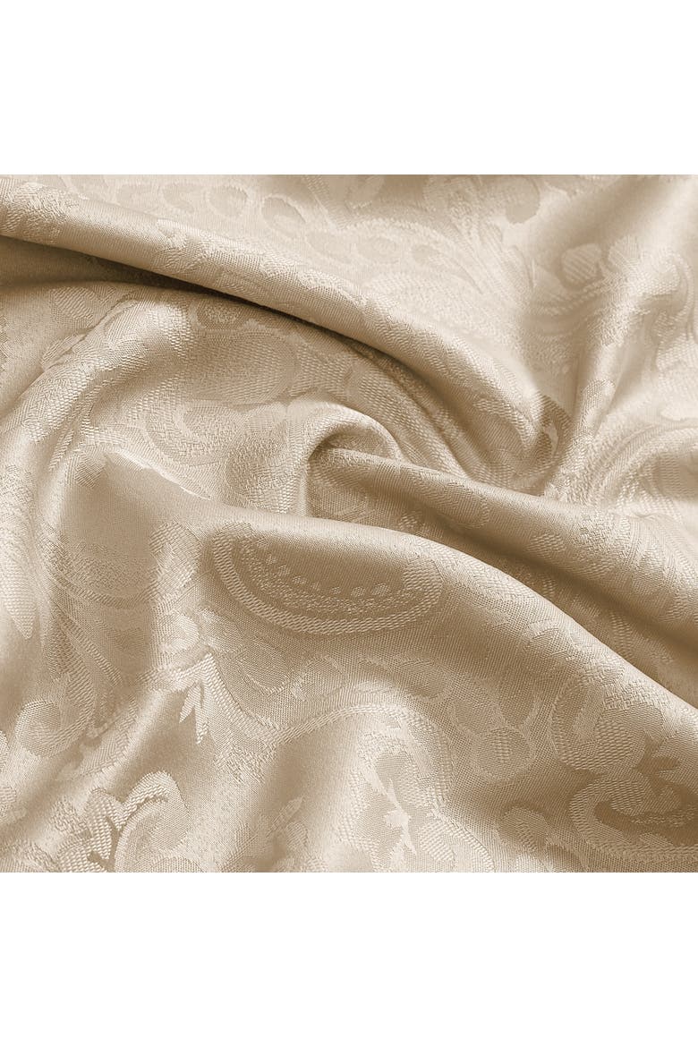 Caiden Elegance Damask Tablecloth, Alternate, color, Taupe