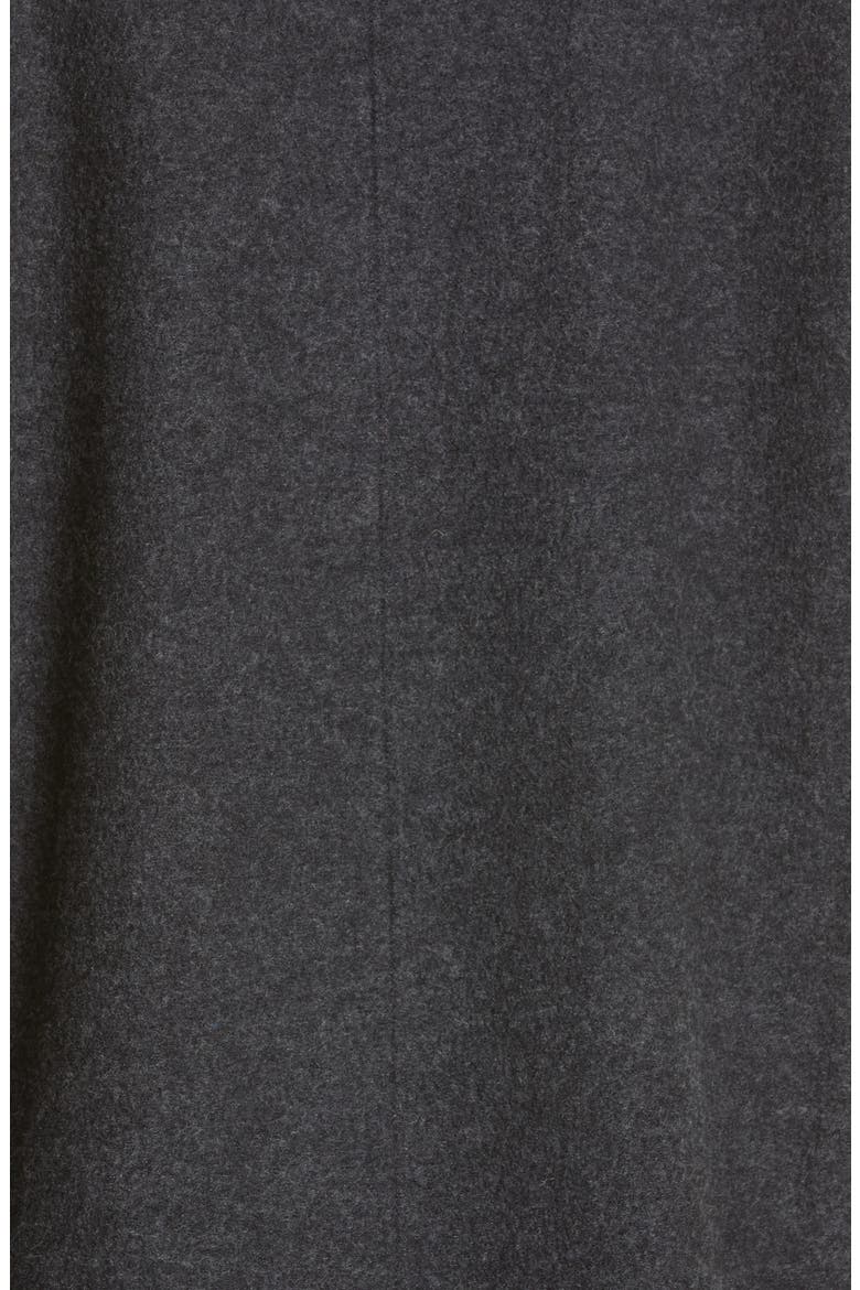 Lightweight Boiled Wool Jacket, Alternate, color, CHARCOAL