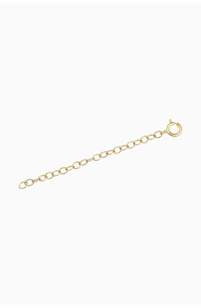 Oradina 10K Gold Lengthen It Chain Extender, Main, color, Yellow Gold