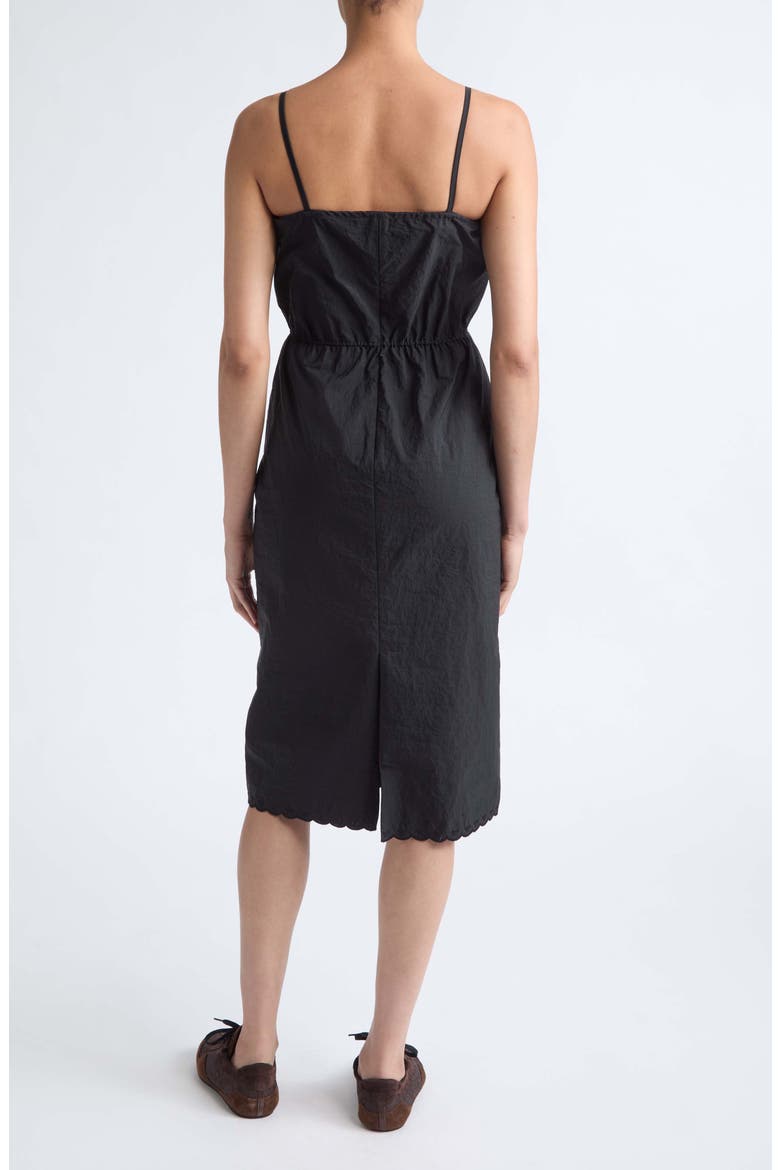 Barr Drawstring Waist Dress, Alternate, color, BLACK