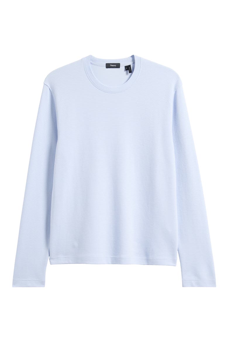 Delroy Textured Long Sleeve T-Shirt, Alternate, color, OLYMPIC