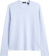 Theory Delroy Textured Long Sleeve T-Shirt